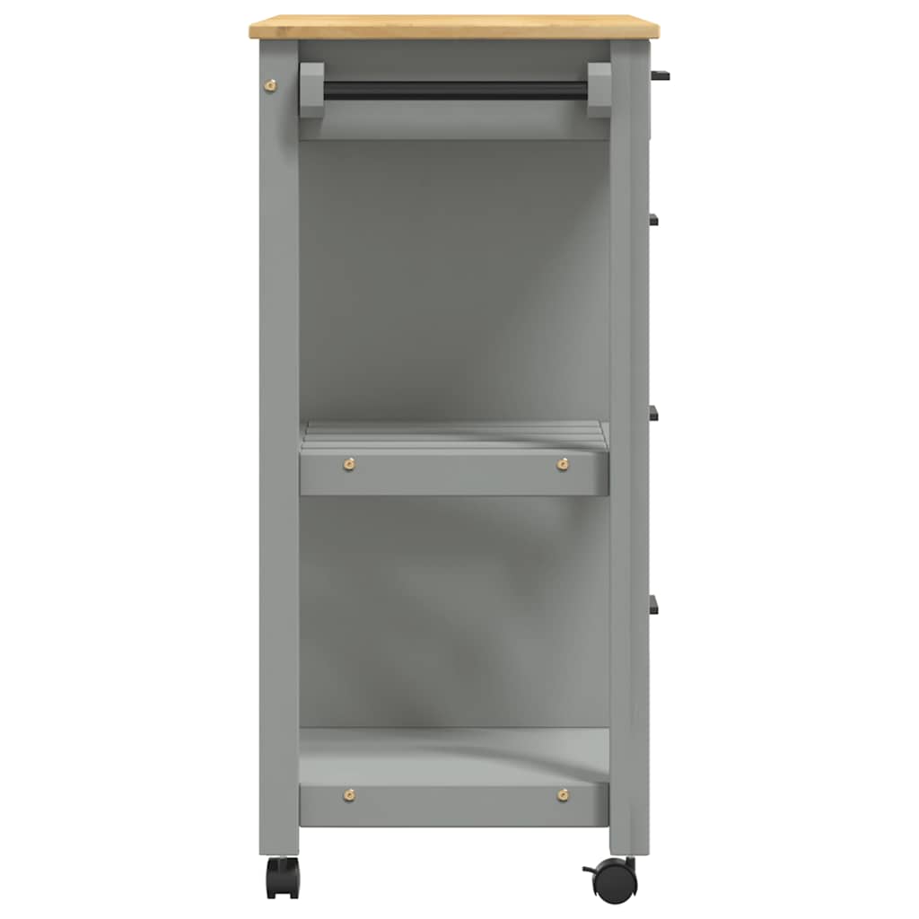 Keukentrolley MONZA 84x40x88,5 cm massief grenenhout is nu te koop bij PeponiXL, paradijselijk wonen!