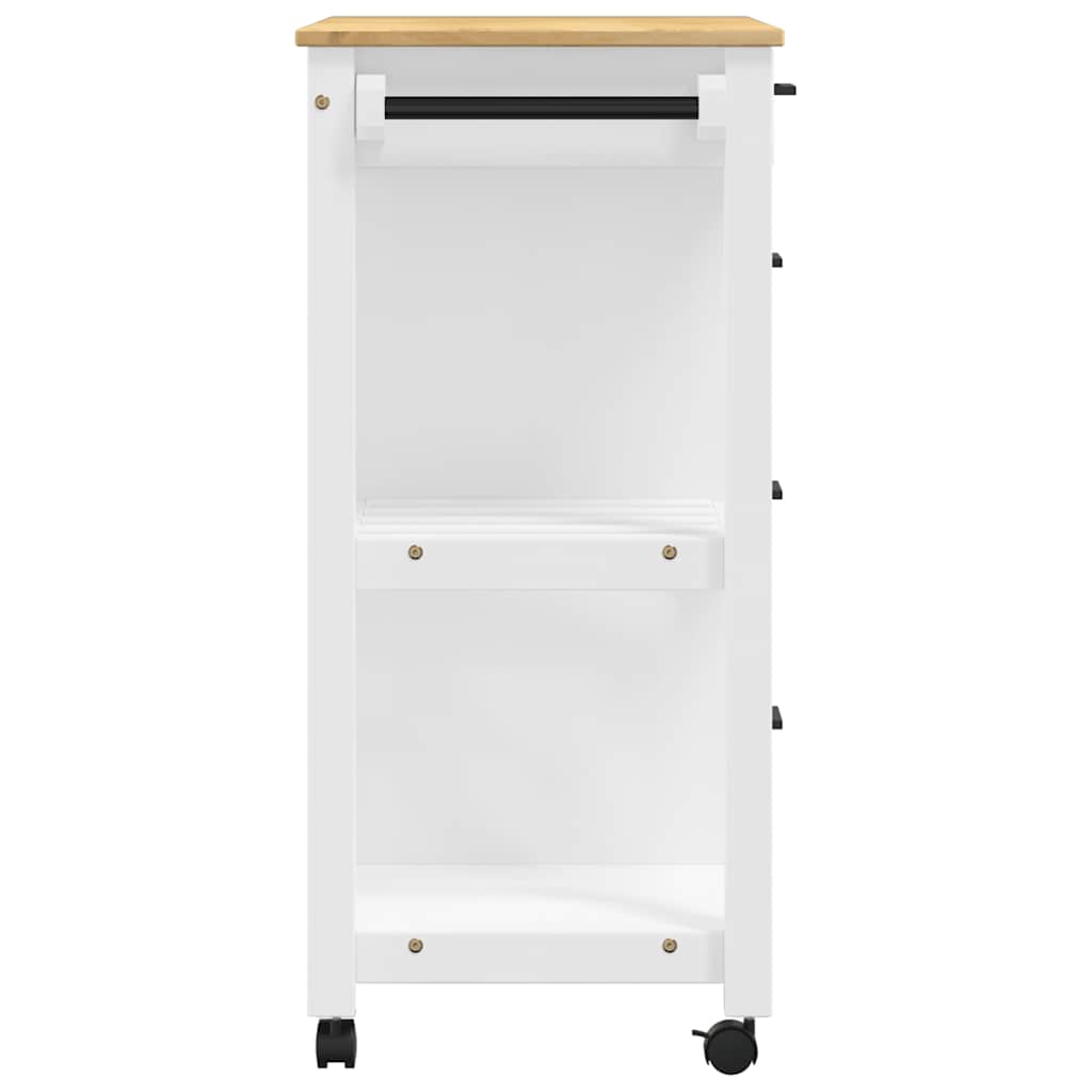 Keukentrolley MONZA 84x40x88,5 cm massief grenenhout is nu te koop bij PeponiXL, paradijselijk wonen!