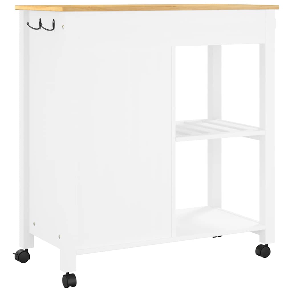 Keukentrolley MONZA 84x40x88,5 cm massief grenenhout is nu te koop bij PeponiXL, paradijselijk wonen!