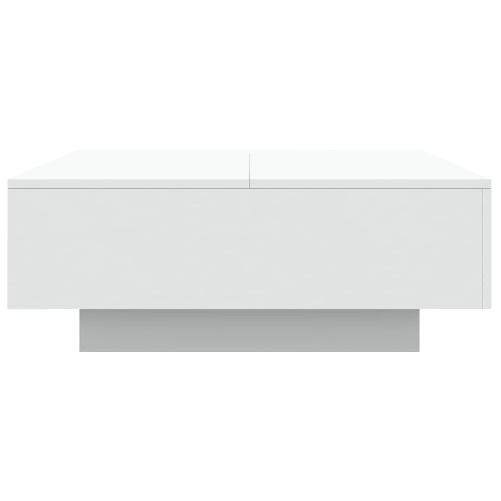 Salontafel 80x80x31 cm spaanplaat wit is nu te koop bij PeponiXL, paradijselijk wonen!