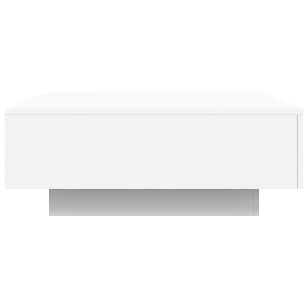 Salontafel 80x80x31 cm spaanplaat wit is nu te koop bij PeponiXL, paradijselijk wonen!