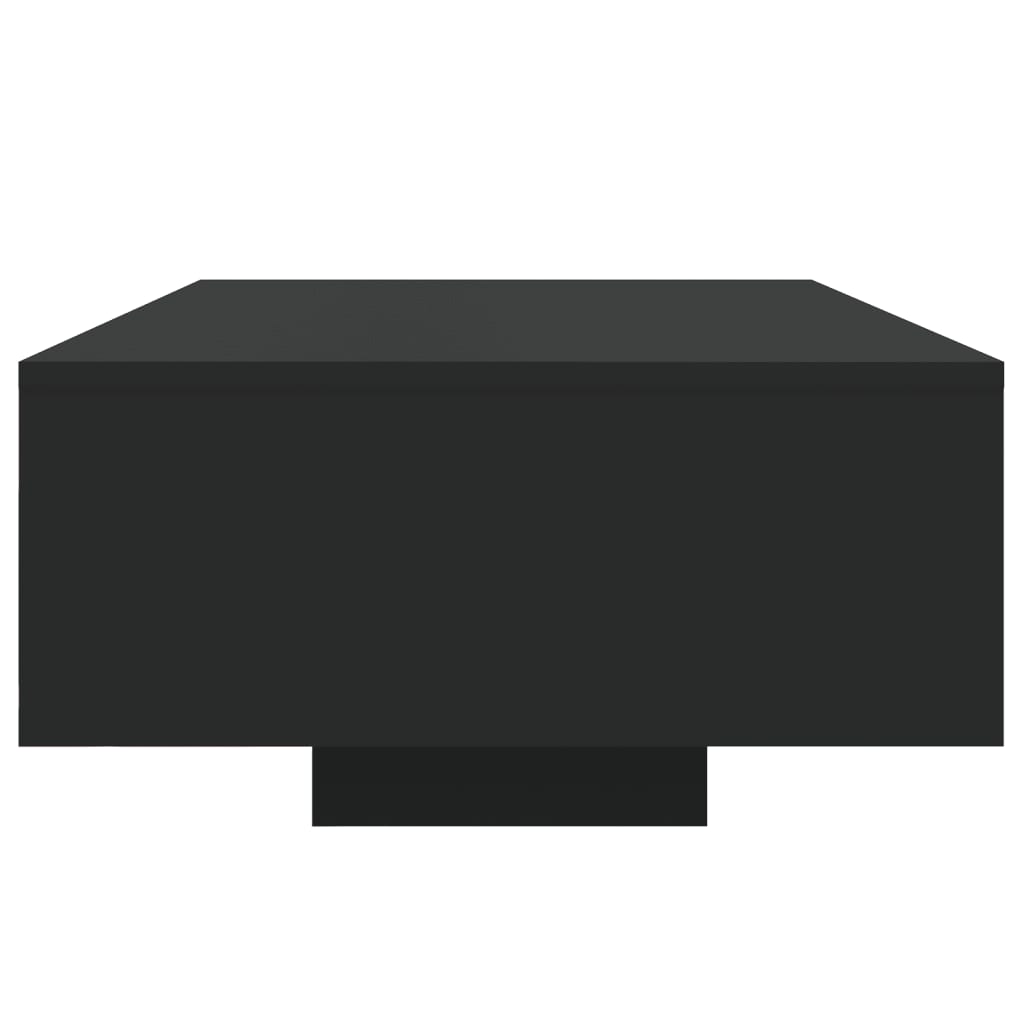 Salontafel met LED-verlichting 85x55x31 cm zwart is nu te koop bij PeponiXL, paradijselijk wonen!