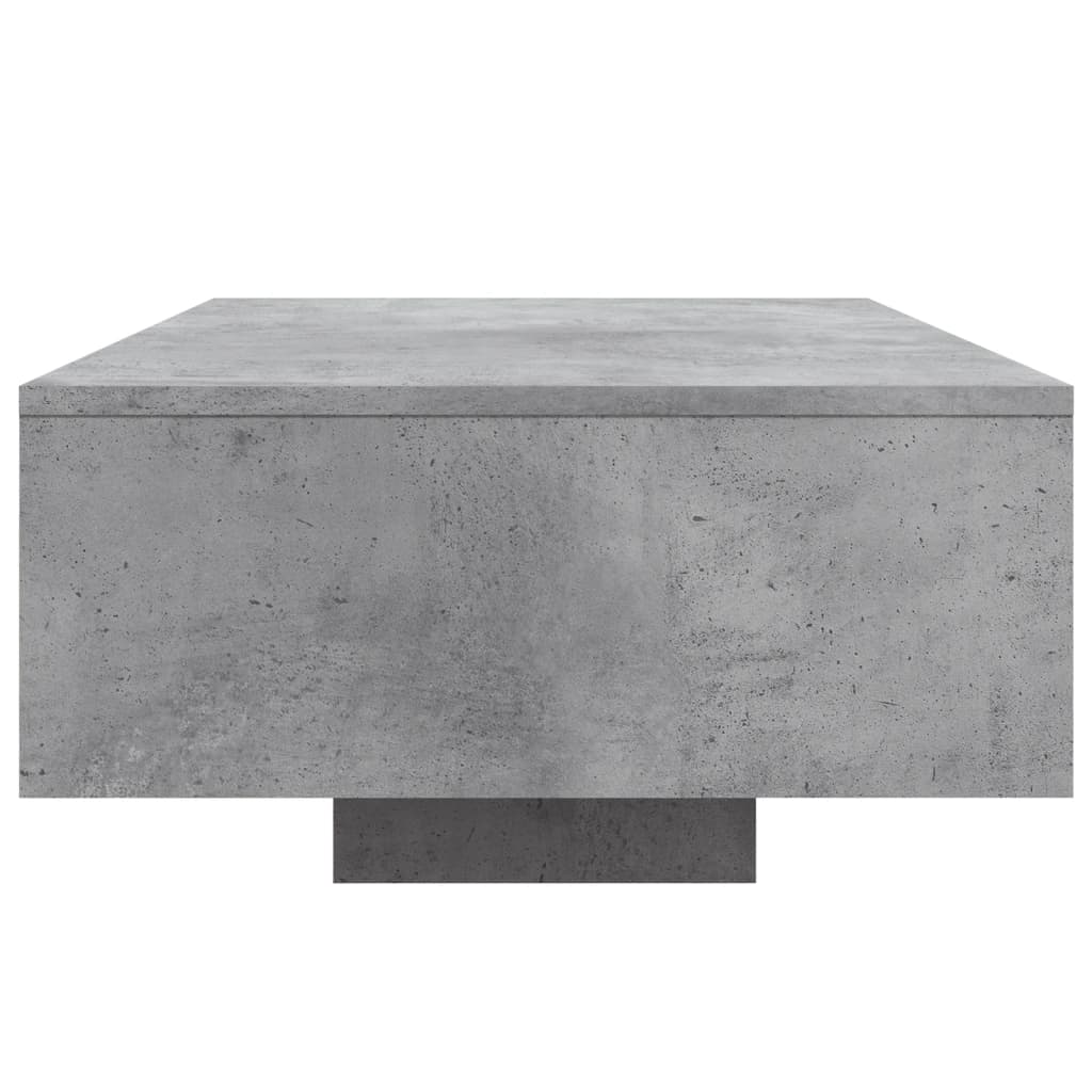 Salontafel met LED-verlichting 85x55x31 cm betongrijs is nu te koop bij PeponiXL, paradijselijk wonen!