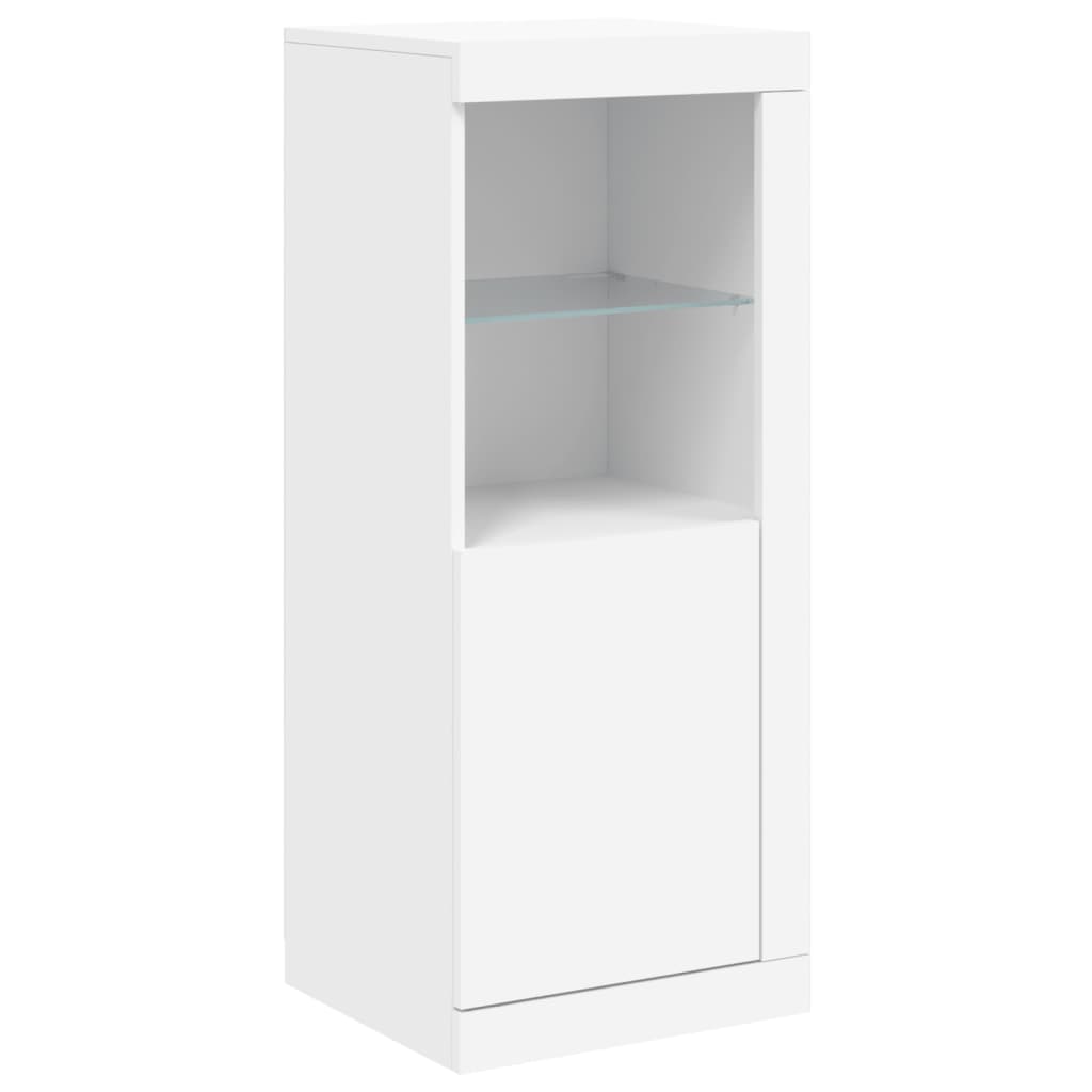 Dressoir met LED-verlichting 41x37x100 cm wit is nu te koop bij PeponiXL, paradijselijk wonen!