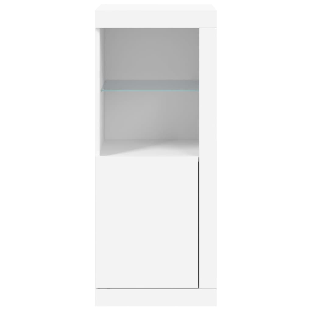 Dressoir met LED-verlichting 41x37x100 cm wit is nu te koop bij PeponiXL, paradijselijk wonen!