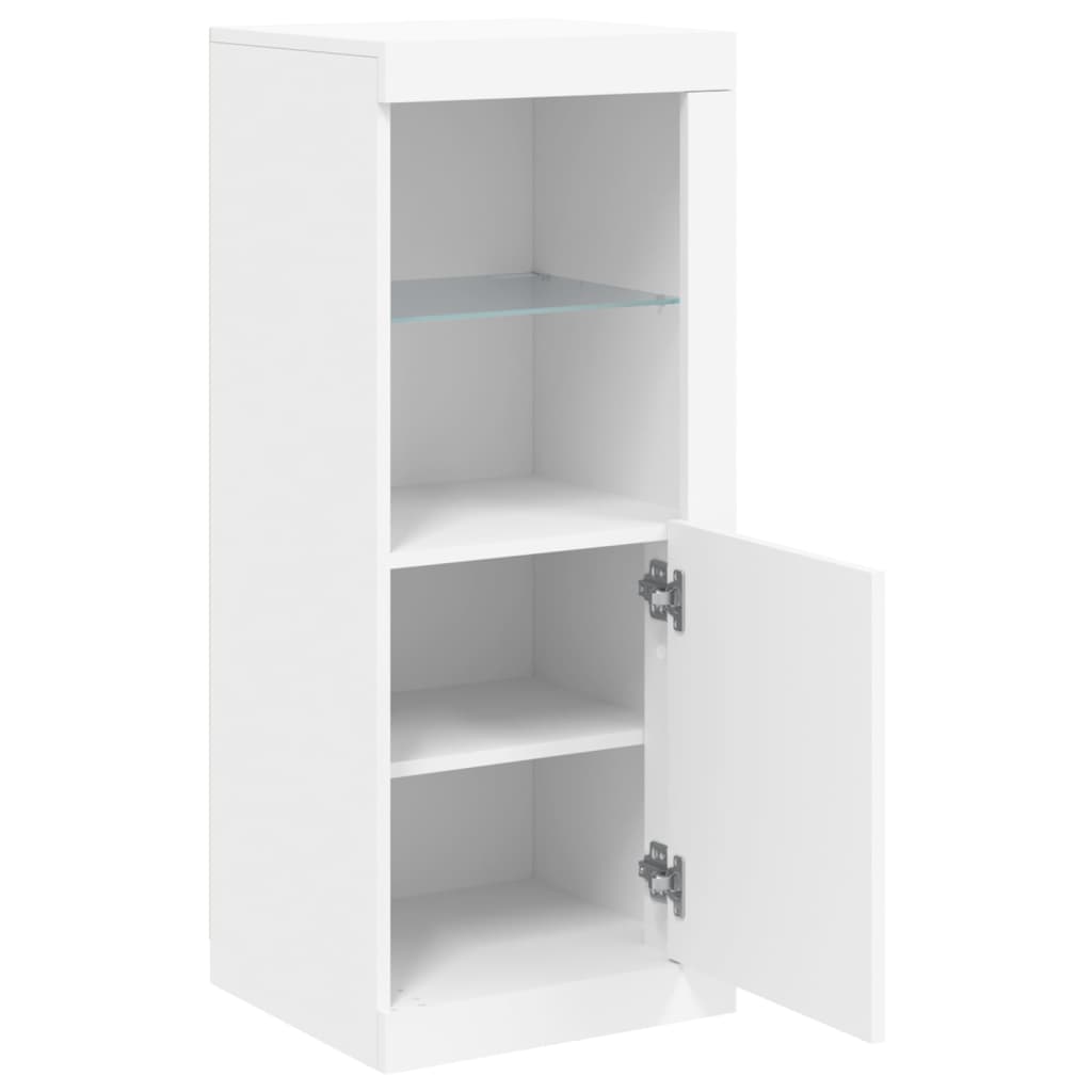 Dressoir met LED-verlichting 41x37x100 cm wit is nu te koop bij PeponiXL, paradijselijk wonen!