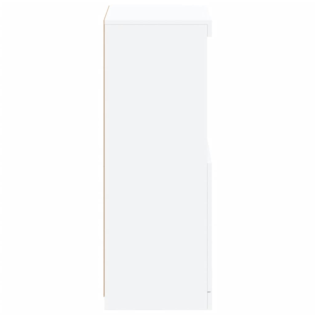 Dressoir met LED-verlichting 41x37x100 cm wit is nu te koop bij PeponiXL, paradijselijk wonen!