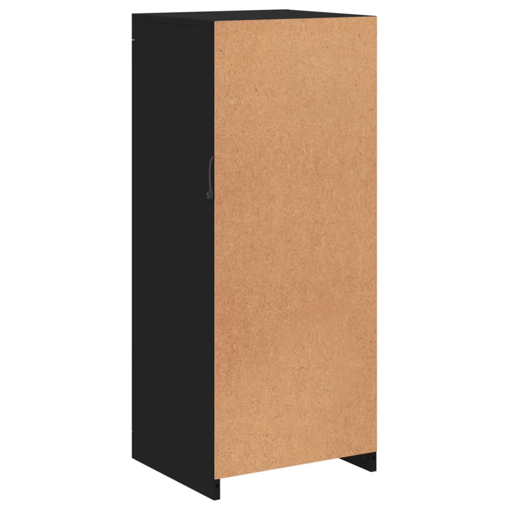 Dressoir met LED-verlichting 41x37x100 cm zwart is nu te koop bij PeponiXL, paradijselijk wonen!