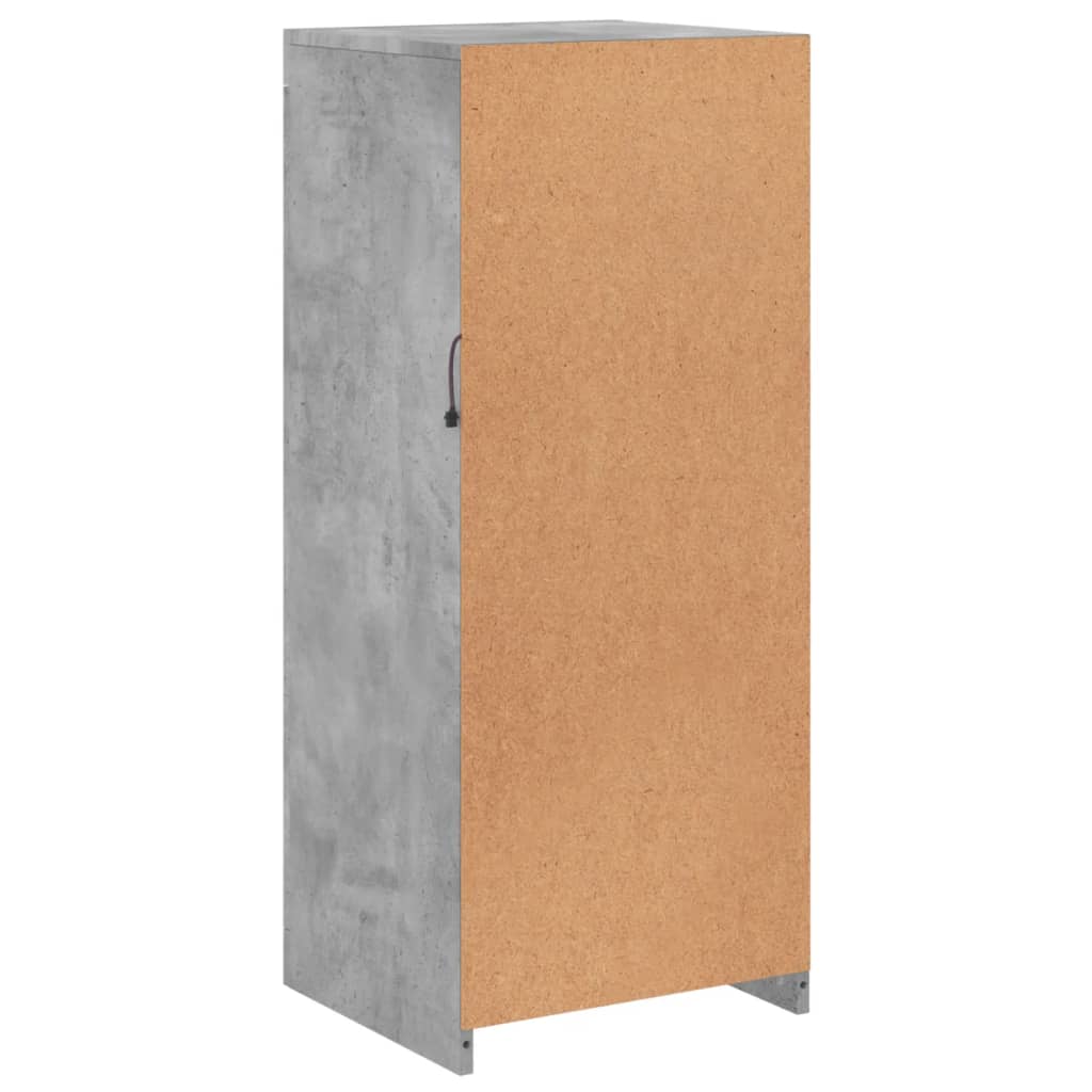 Dressoir met LED-verlichting 41x37x100 cm betongrijs is nu te koop bij PeponiXL, paradijselijk wonen!