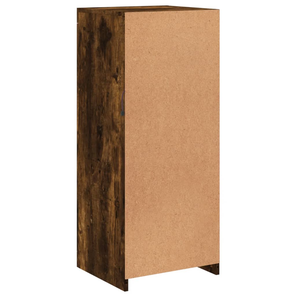 Dressoir met LED-verlichting 41x37x100 cm gerookt eikenkleurig is nu te koop bij PeponiXL, paradijselijk wonen!