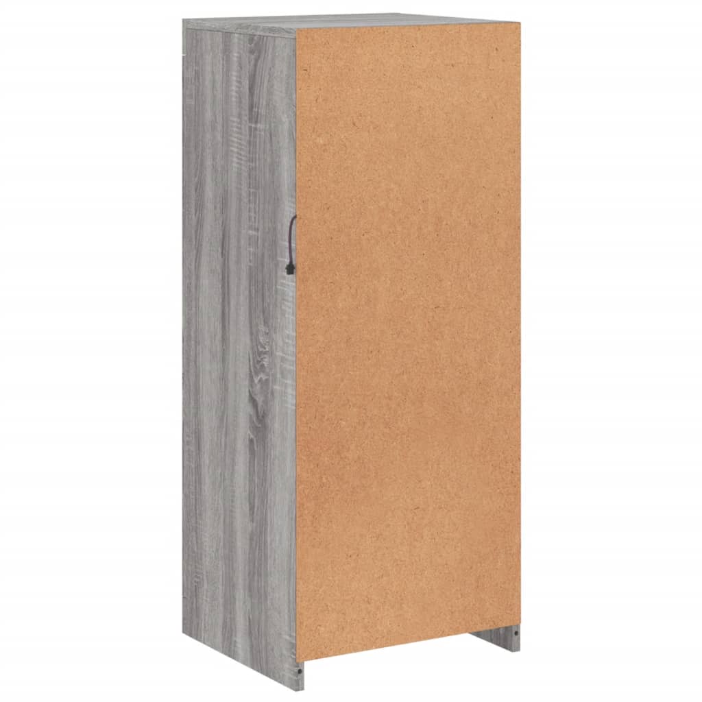 Dressoir met LED-verlichting 41x37x100 cm grijs sonoma eiken is nu te koop bij PeponiXL, paradijselijk wonen!