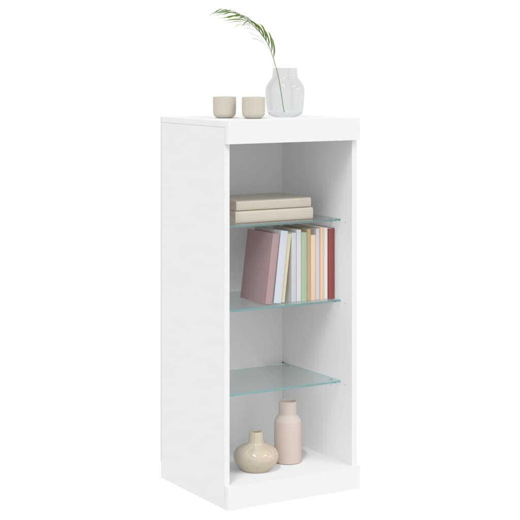 Dressoir met LED-verlichting 41x37x100 cm wit is nu te koop bij PeponiXL, paradijselijk wonen!