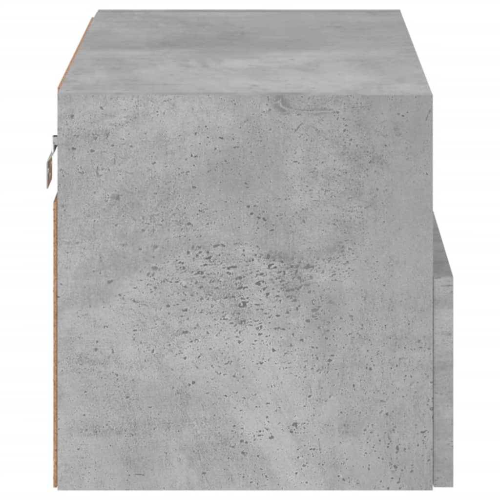 Tv-wandmeubel 60x30x30 cm bewerkt hout betongrijs is nu te koop bij PeponiXL, paradijselijk wonen!