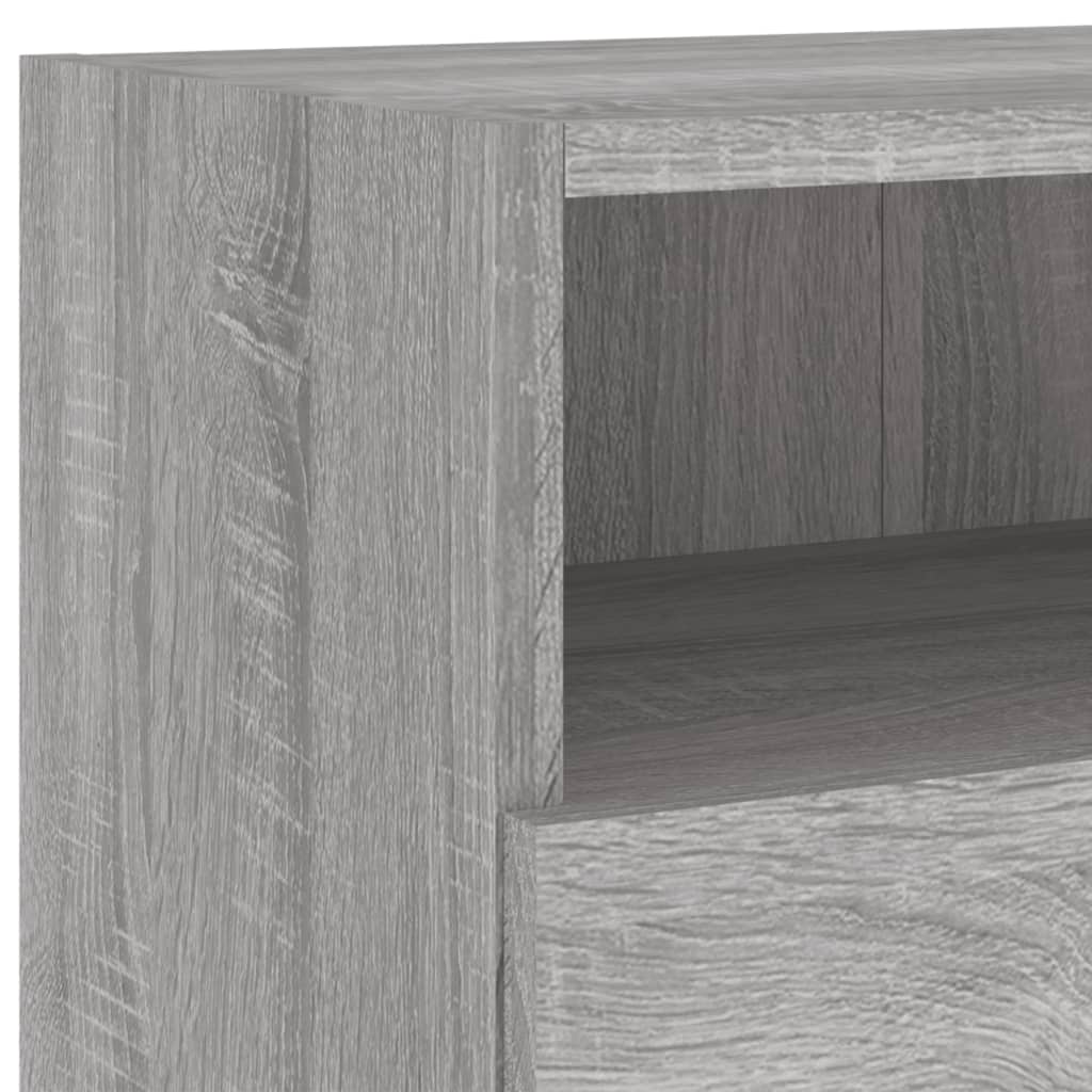 Tv-wandmeubel 100x30x30 cm bewerkt hout grijs sonoma is nu te koop bij PeponiXL, paradijselijk wonen!