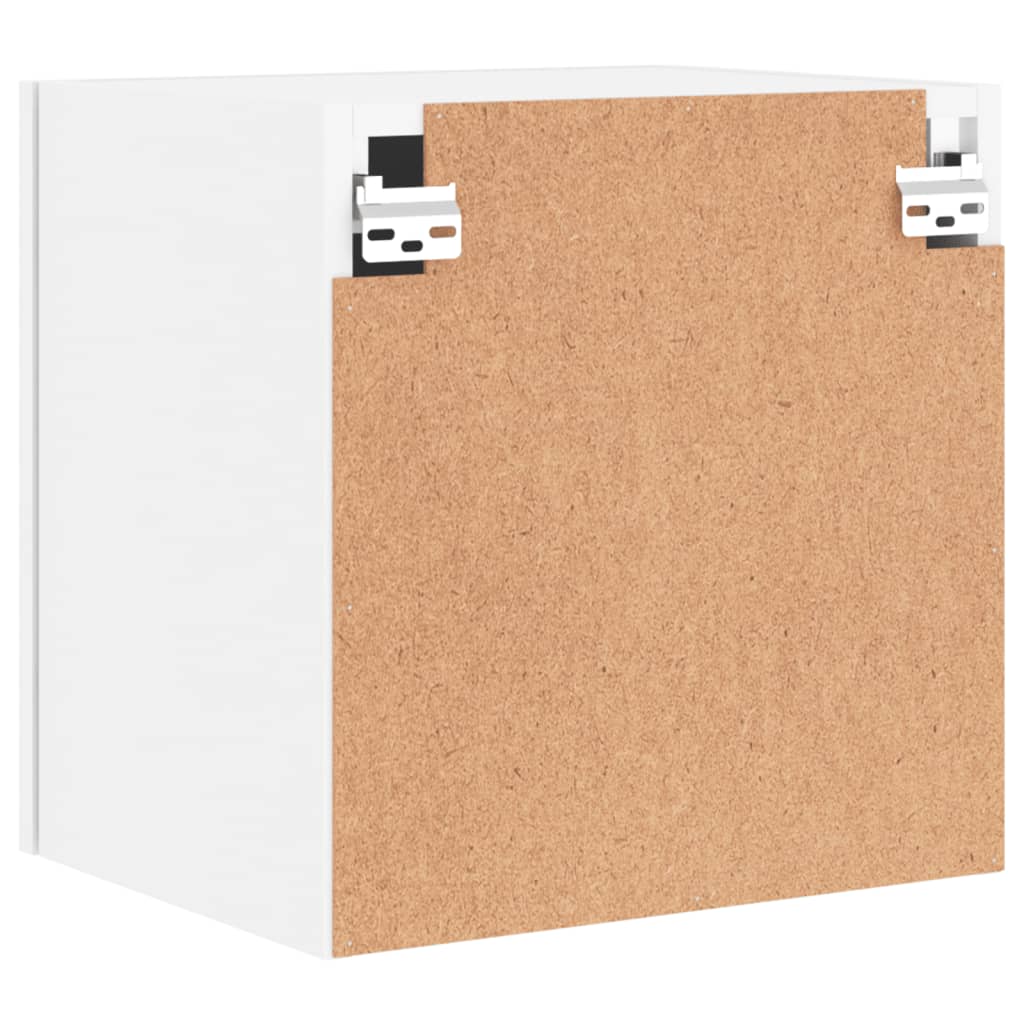 Tv-wandmeubel 40,5x30x40 cm bewerkt hout wit is nu te koop bij PeponiXL, paradijselijk wonen!