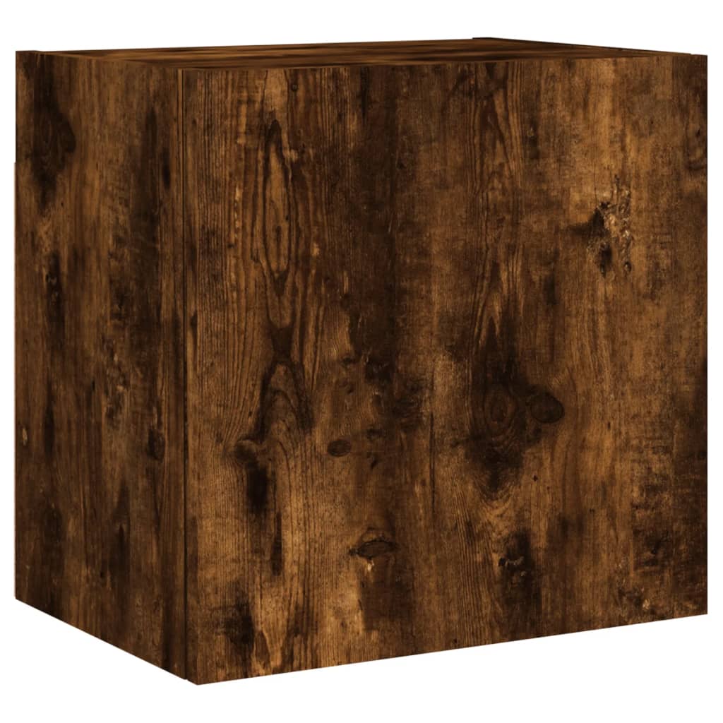 Tv-wandmeubel 40,5x30x40 cm bewerkt hout gerookt eikenkleurig is nu te koop bij PeponiXL, paradijselijk wonen!