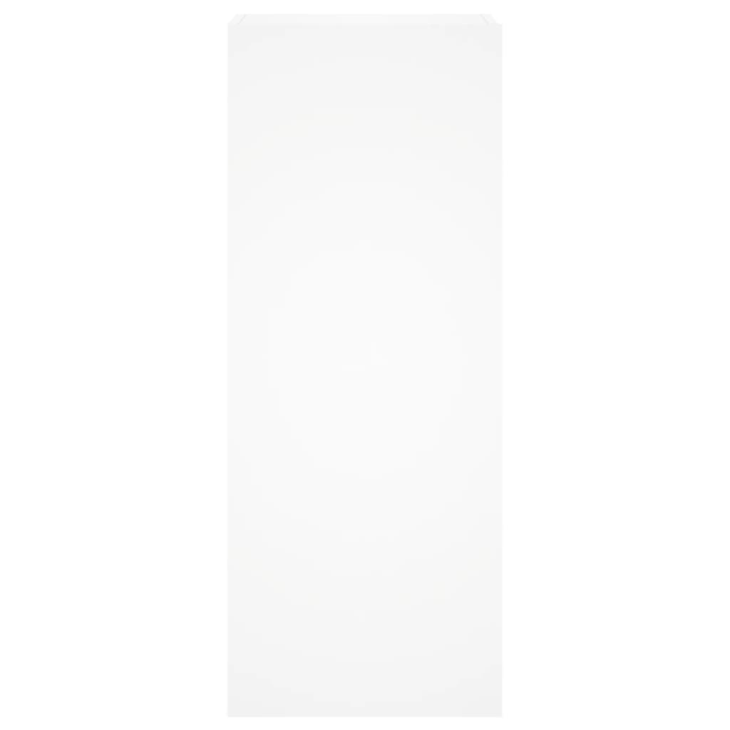 Tv-wandmeubel 40,5x30x102 cm bewerkt hout wit is nu te koop bij PeponiXL, paradijselijk wonen!