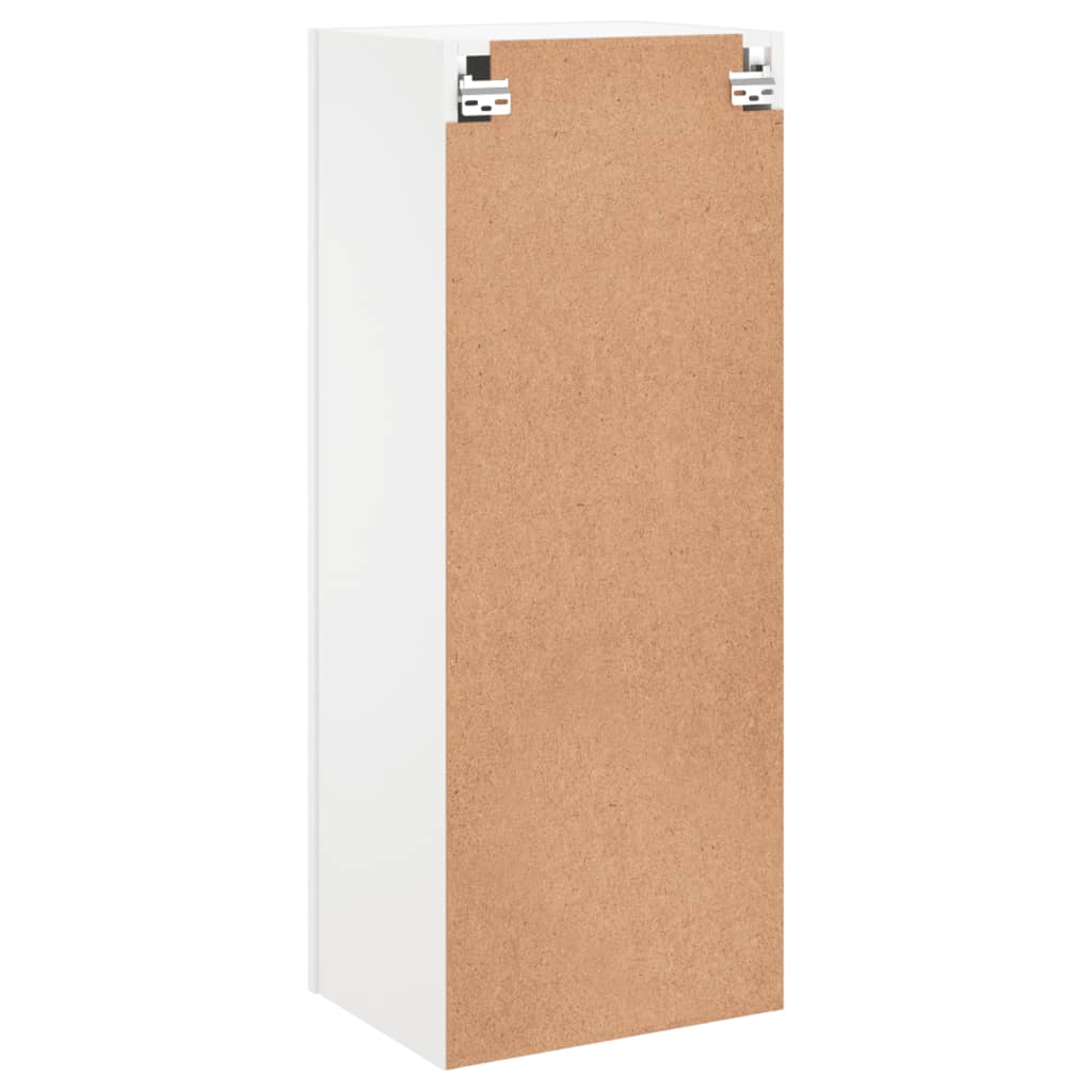 Tv-wandmeubel 40,5x30x102 cm bewerkt hout wit is nu te koop bij PeponiXL, paradijselijk wonen!