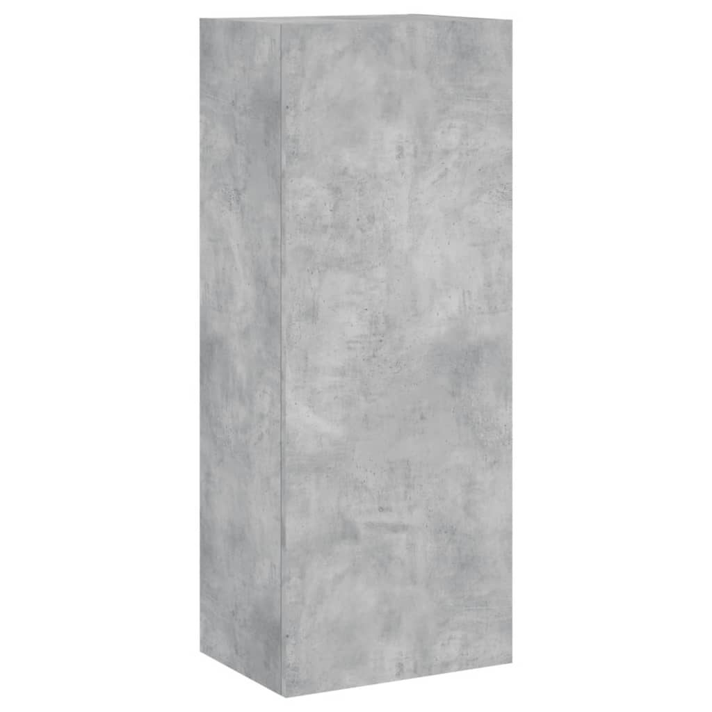 Tv-wandmeubel 40,5x30x102 cm bewerkt hout betongrijs is nu te koop bij PeponiXL, paradijselijk wonen!