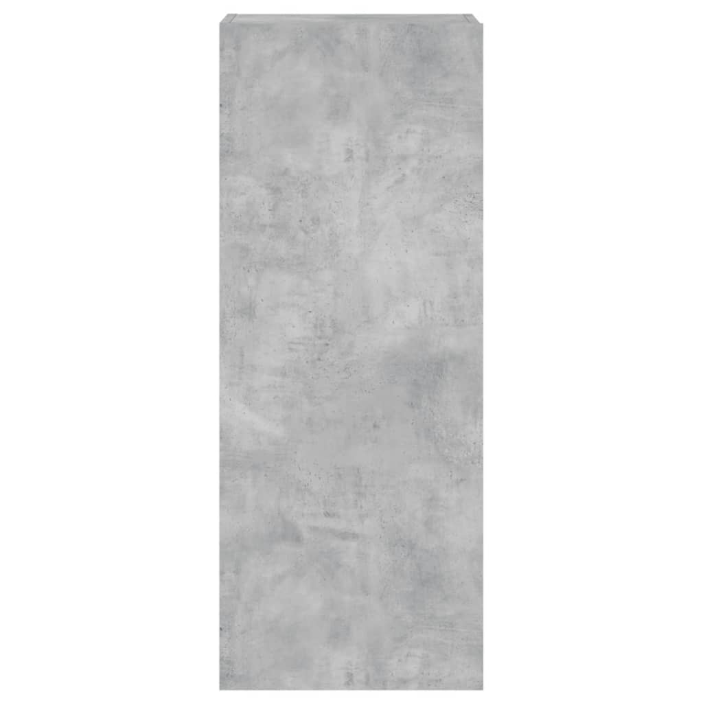 Tv-wandmeubel 40,5x30x102 cm bewerkt hout betongrijs is nu te koop bij PeponiXL, paradijselijk wonen!