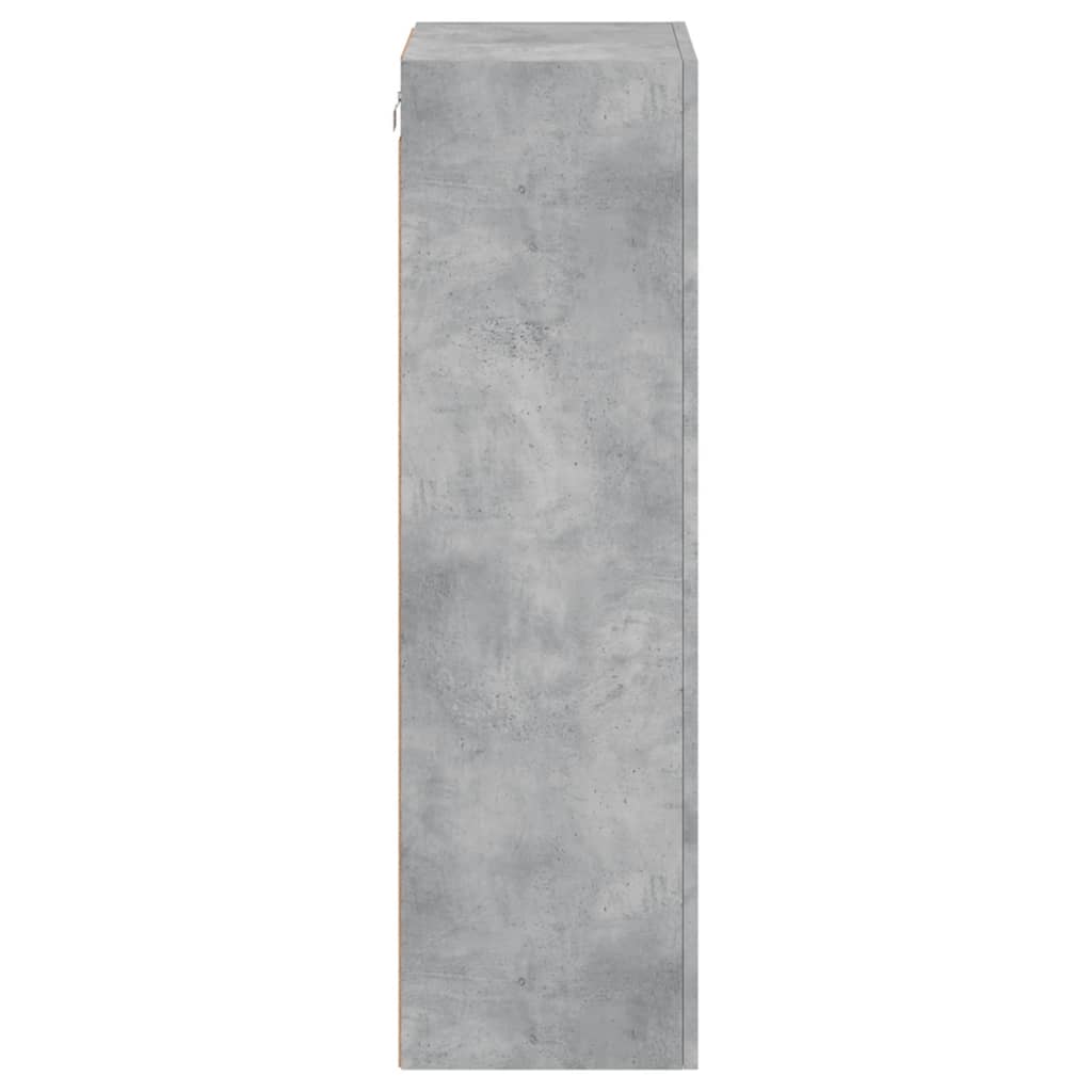 Tv-wandmeubel 40,5x30x102 cm bewerkt hout betongrijs is nu te koop bij PeponiXL, paradijselijk wonen!