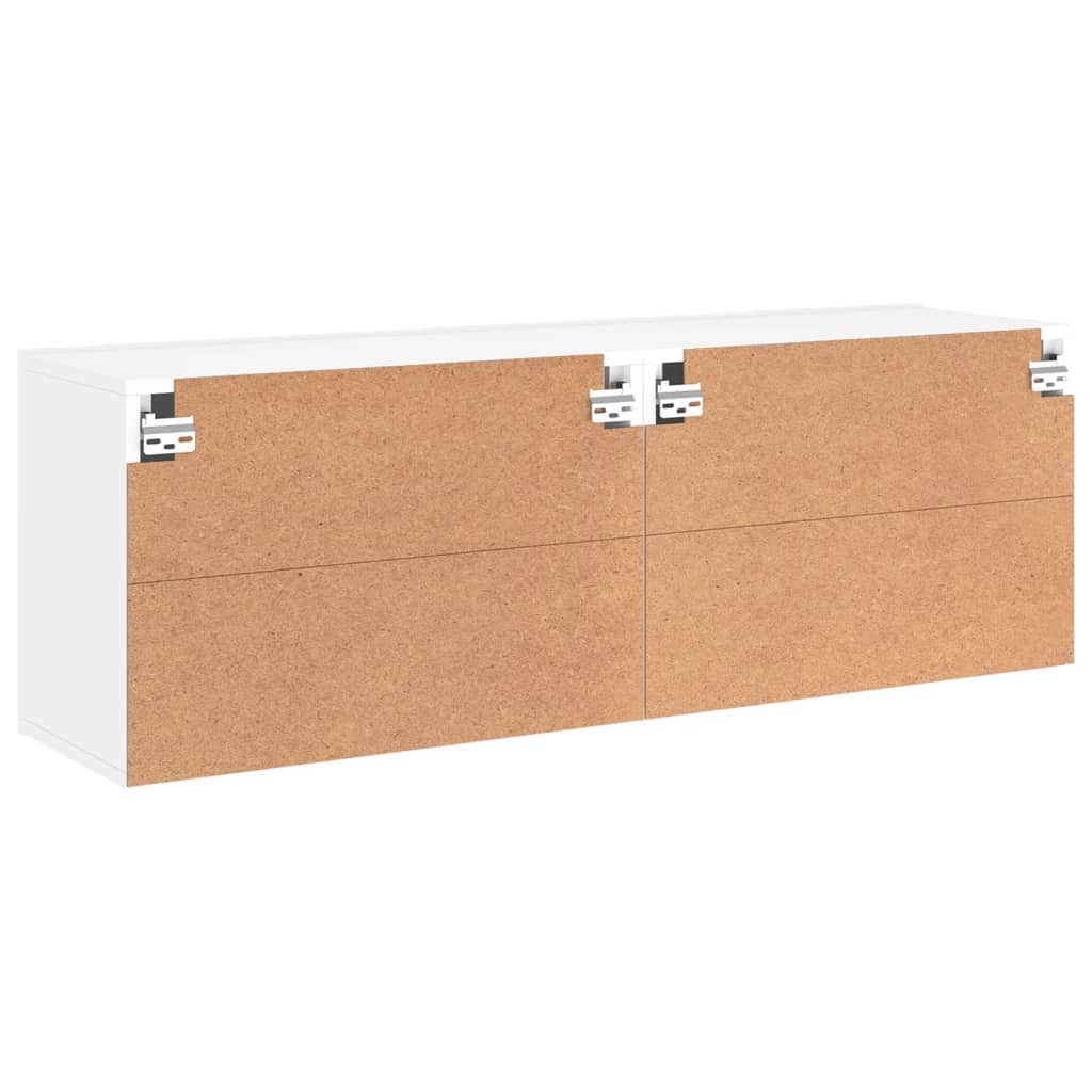Tv-meubels 2 st wandgemonteerd 60x30x41 cm wit is nu te koop bij PeponiXL, paradijselijk wonen!