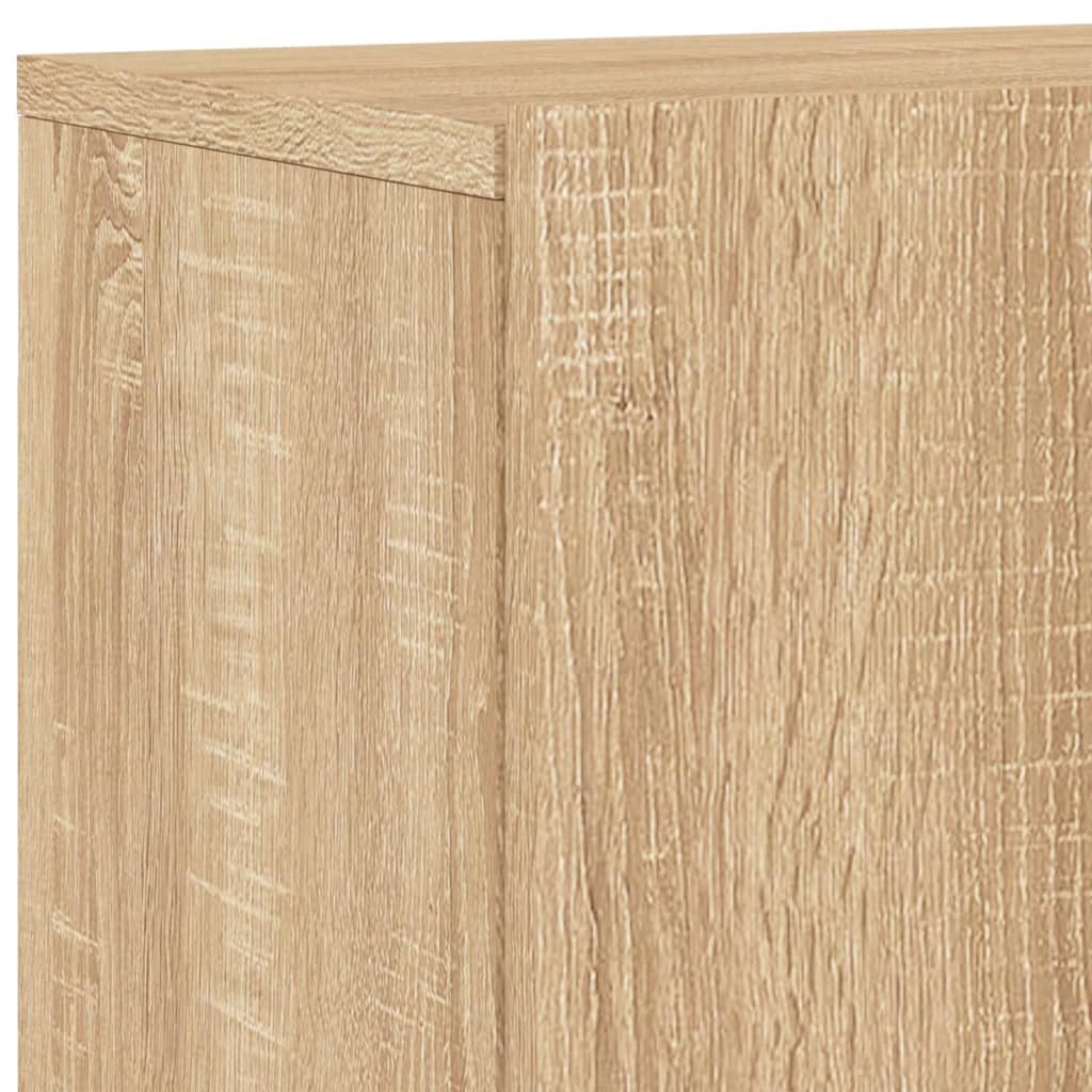 Tv-meubels 2 st wandgemonteerd 60x30x41 cm sonoma eikenkleurig is nu te koop bij PeponiXL, paradijselijk wonen!