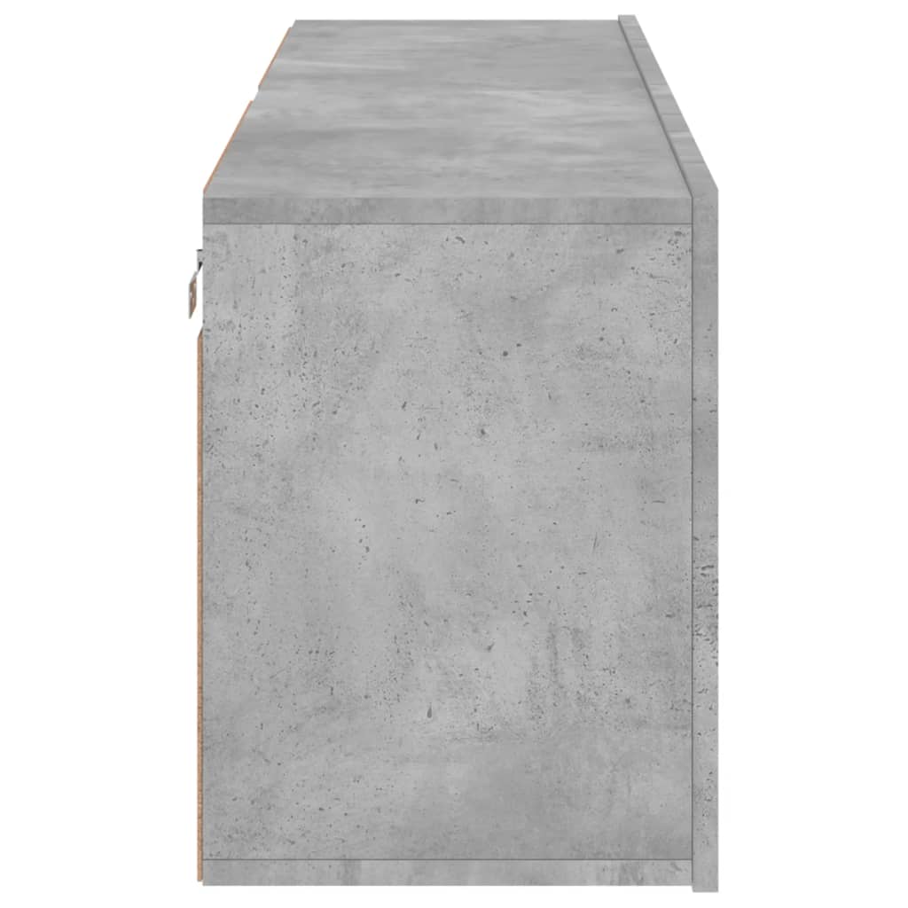 Tv-meubels 2 st wandgemonteerd 60x30x41 cm betongrijs is nu te koop bij PeponiXL, paradijselijk wonen!