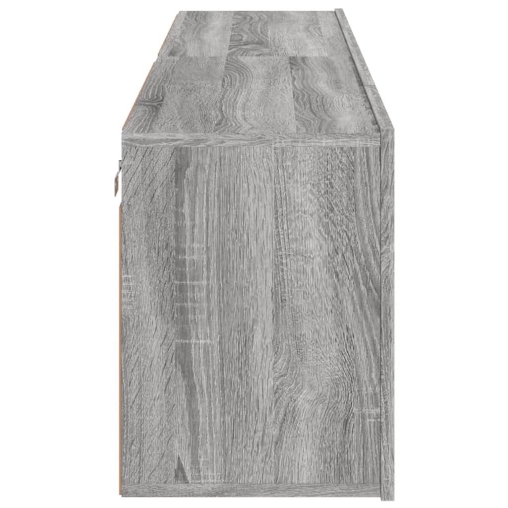 Tv-meubels 2 st wandgemonteerd 80x30x41 cm grijs sonoma eiken is nu te koop bij PeponiXL, paradijselijk wonen!
