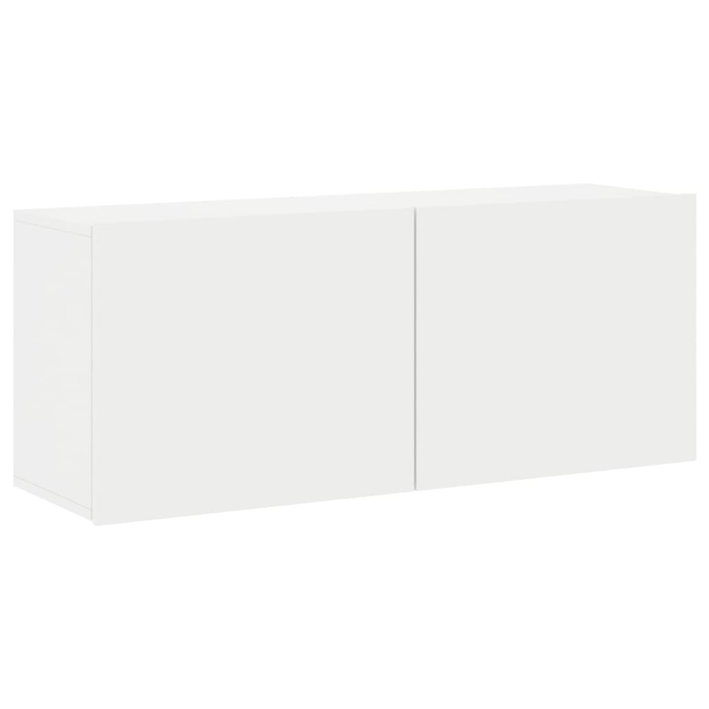 Tv-meubel wandgemonteerd 100x30x41 cm wit is nu te koop bij PeponiXL, paradijselijk wonen!