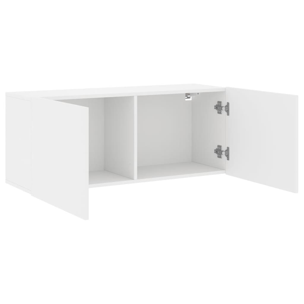 Tv-meubel wandgemonteerd 100x30x41 cm wit is nu te koop bij PeponiXL, paradijselijk wonen!