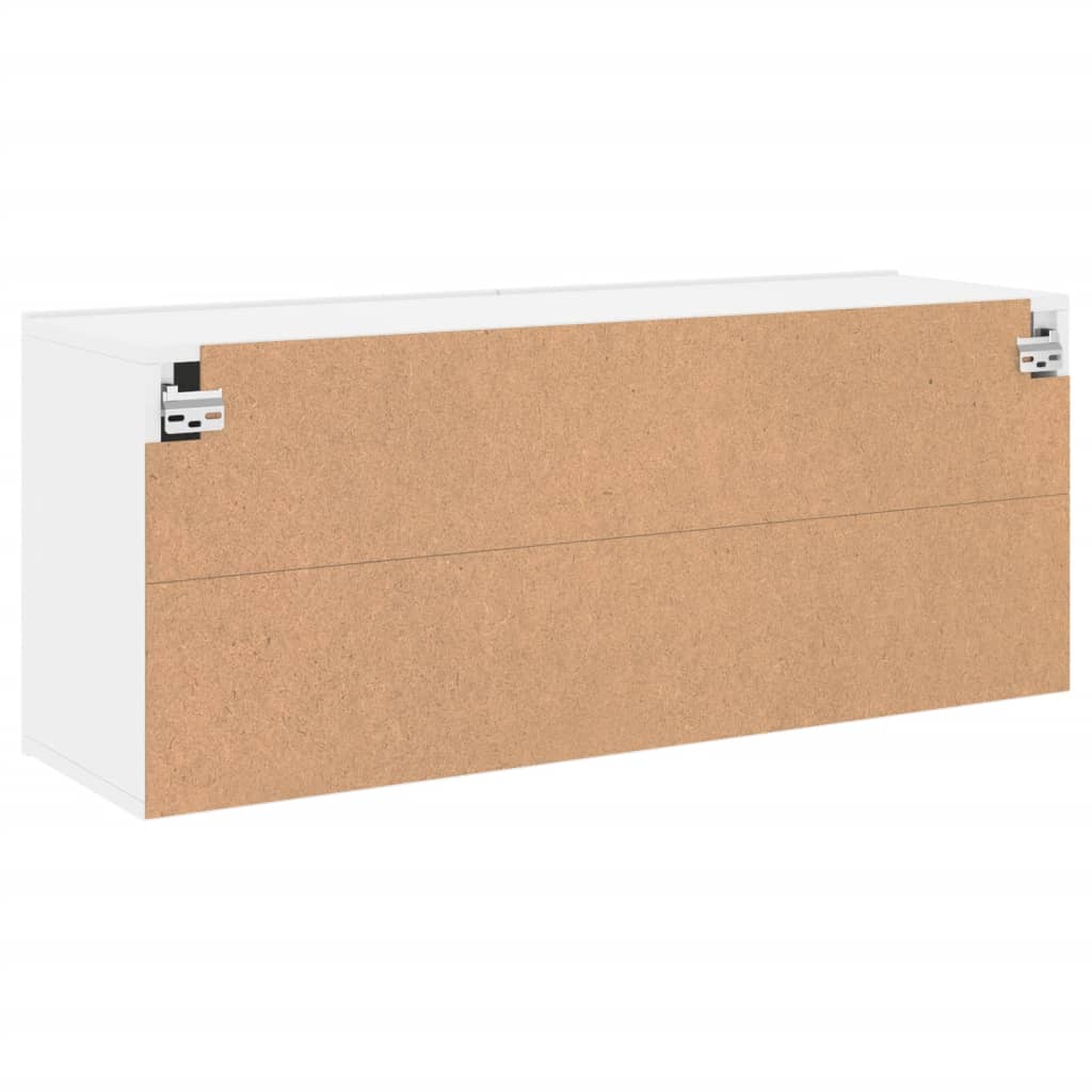 Tv-meubel wandgemonteerd 100x30x41 cm wit is nu te koop bij PeponiXL, paradijselijk wonen!