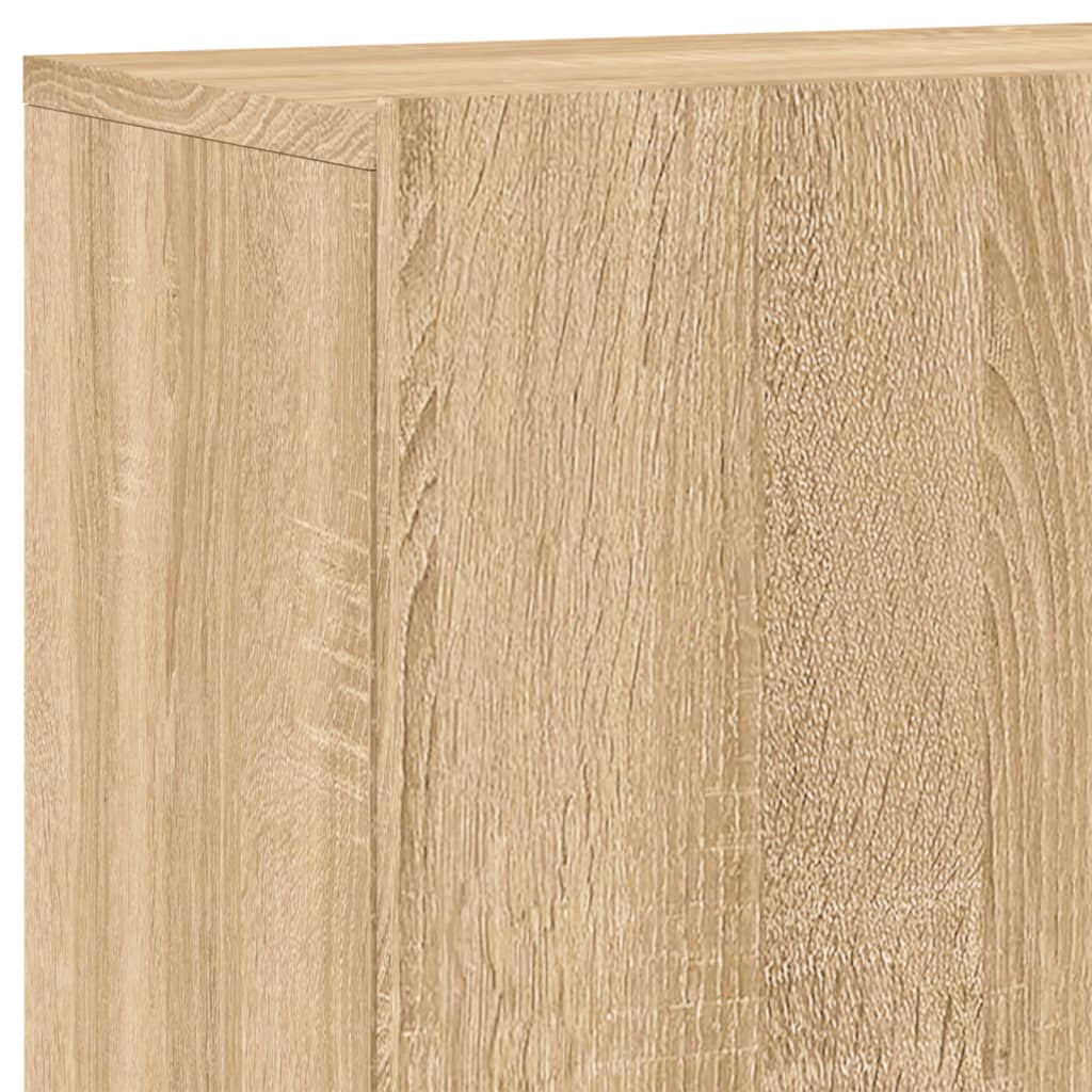 Tv-meubel wandgemonteerd 100x30x41 cm sonoma eikenkleurig is nu te koop bij PeponiXL, paradijselijk wonen!