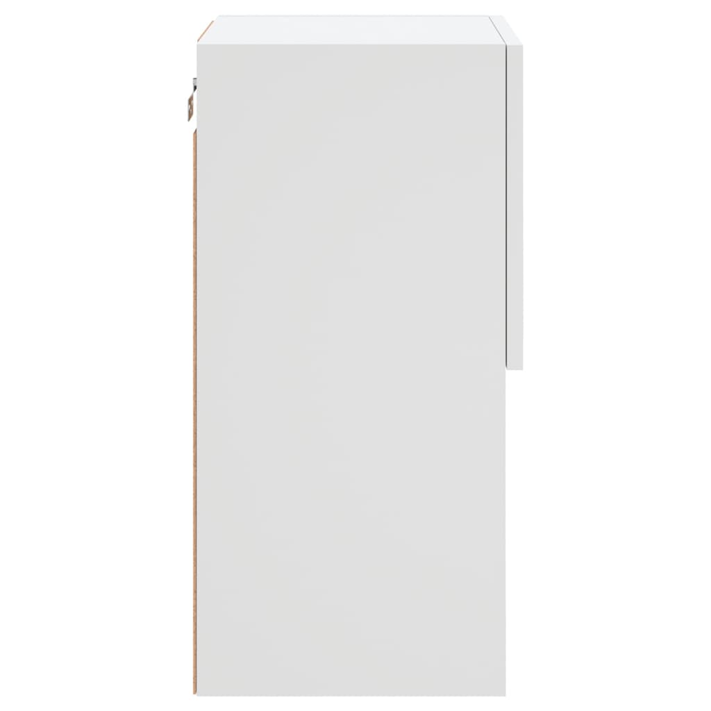 Tv-meubelen 2 st met LED-verlichting 30,5x30x60 cm wit is nu te koop bij PeponiXL, paradijselijk wonen!