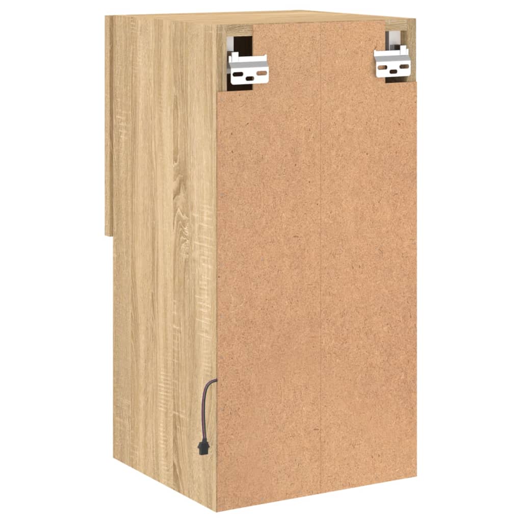 Tv-meubelen 2 st LED-verlichting 30,5x30x60 cm sonoma eiken is nu te koop bij PeponiXL, paradijselijk wonen!