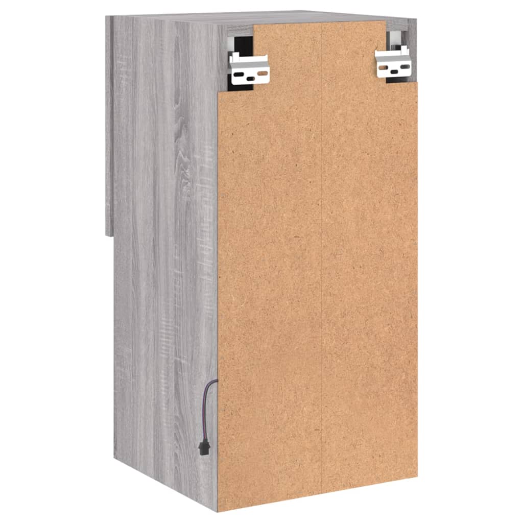 Tv-meubelen 2 st met LED-verlichting 30,5x30x60 cm grijs sonoma is nu te koop bij PeponiXL, paradijselijk wonen!