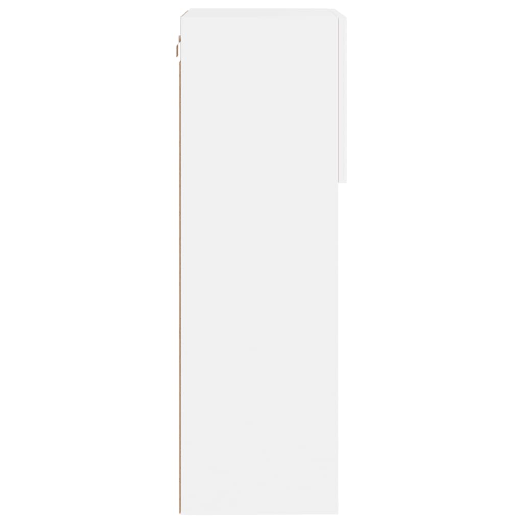 Tv-meubel met LED-verlichting 40,5x30x90 cm wit is nu te koop bij PeponiXL, paradijselijk wonen!