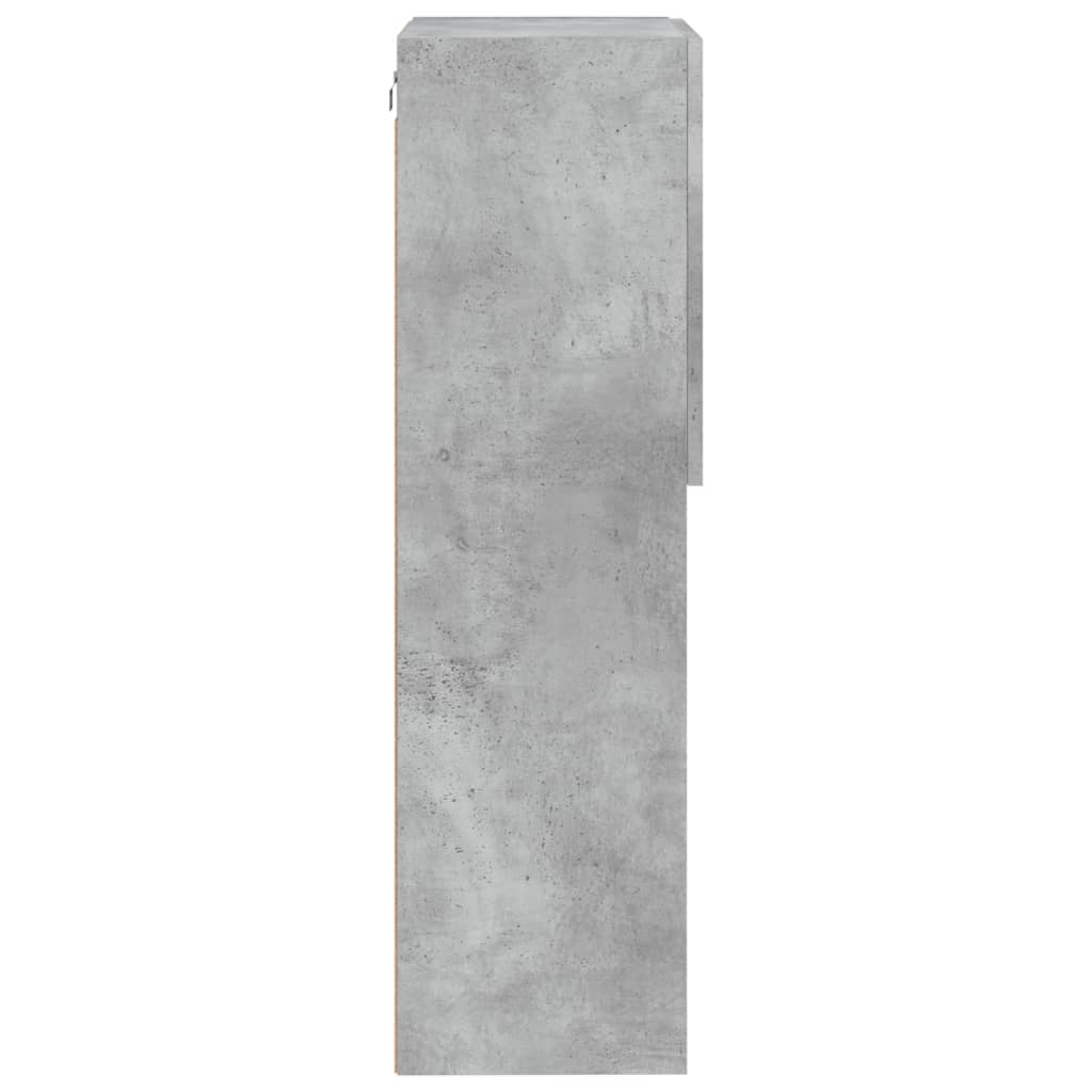 Tv-meubel met LED-verlichting 40,5x30x102 cm betongrijs is nu te koop bij PeponiXL, paradijselijk wonen!