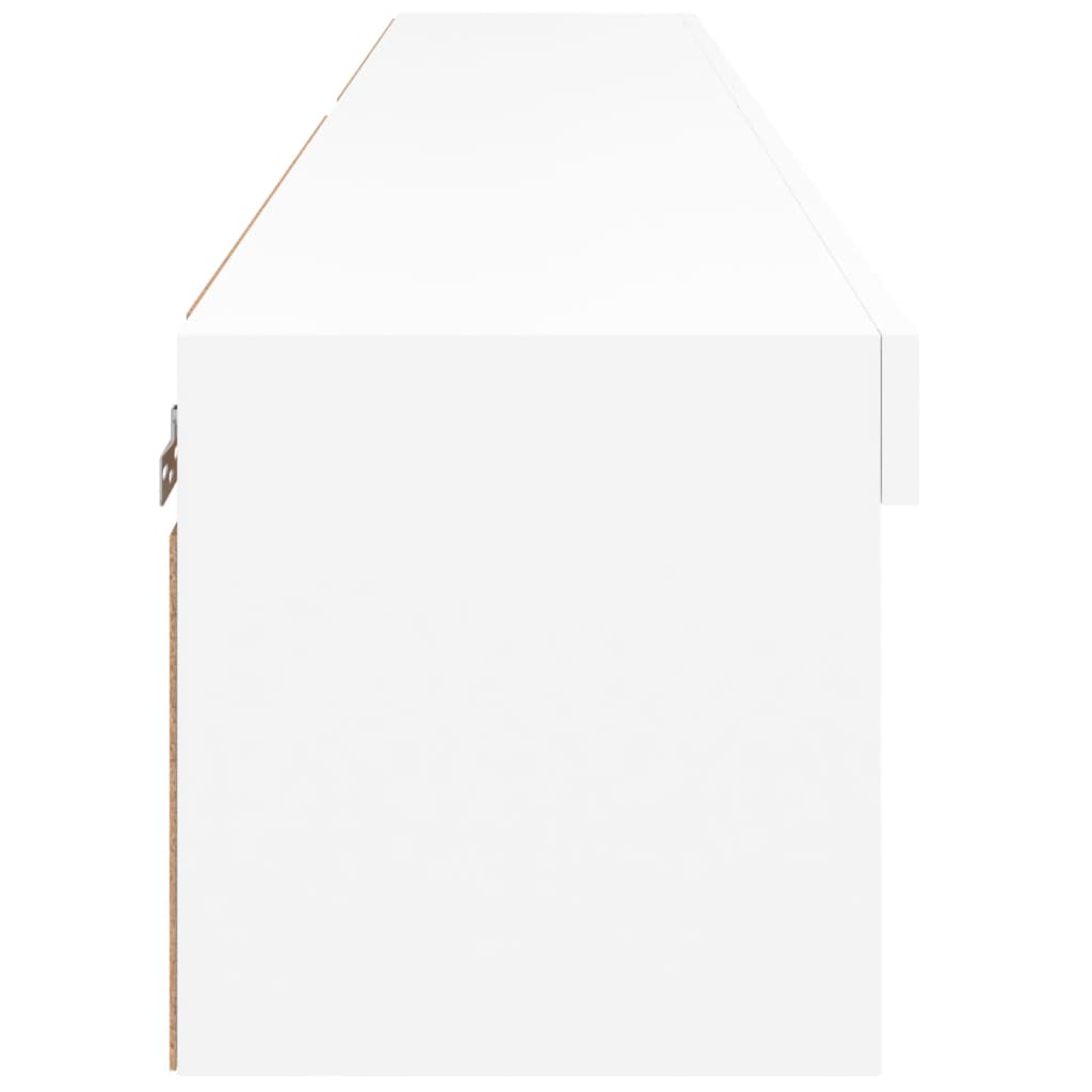 Tv-meubels met LED-verlichting 2 st 80x30x30 cm wit is nu te koop bij PeponiXL, paradijselijk wonen!