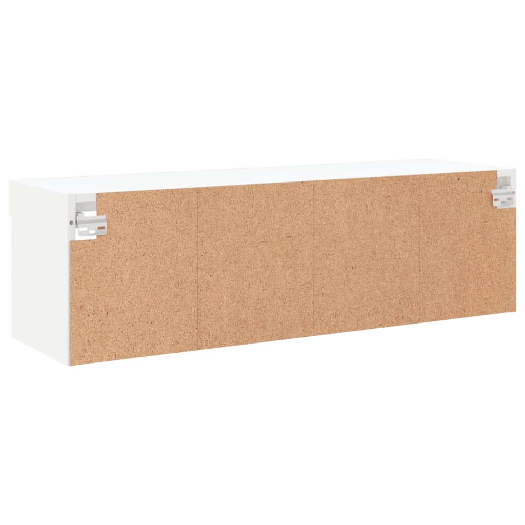 Tv-meubel met LED-verlichting 100x30x30 cm wit is nu te koop bij PeponiXL, paradijselijk wonen!