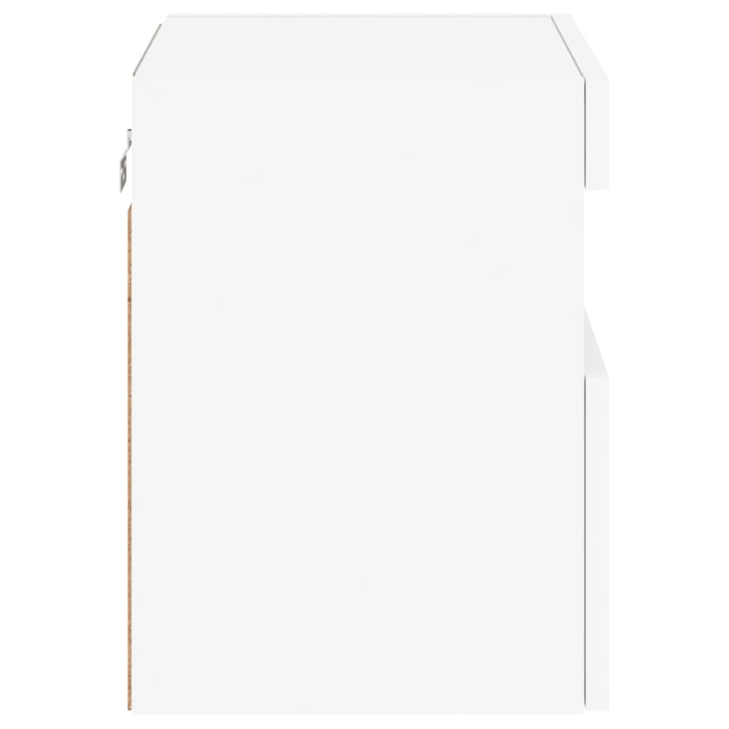 Tv-wandmeubel met LED-verlichting 40x30x40 cm wit is nu te koop bij PeponiXL, paradijselijk wonen!