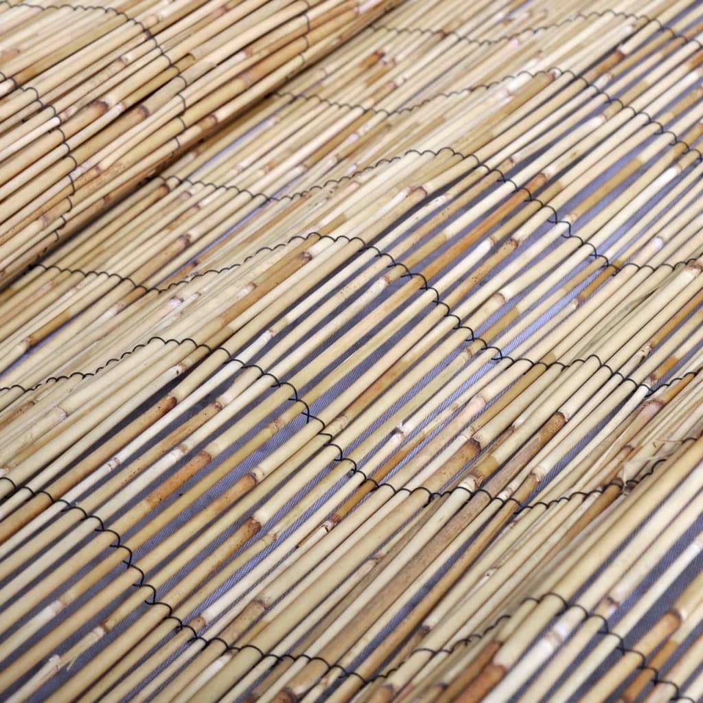 Tuinscherm 500x80 cm riet is nu te koop bij PeponiXL, paradijselijk wonen!