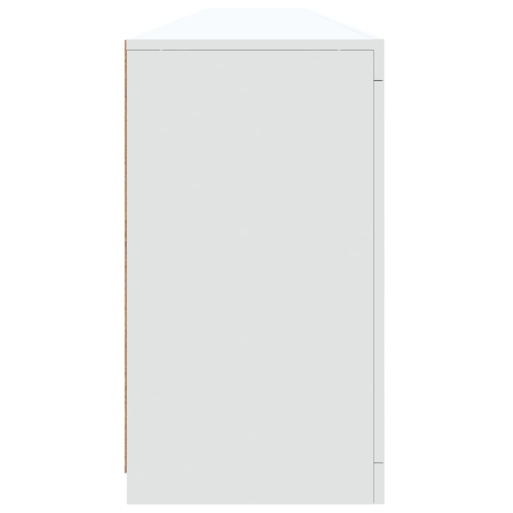 Dressoir met LED-verlichting 283x37x67 cm wit is nu te koop bij PeponiXL, paradijselijk wonen!