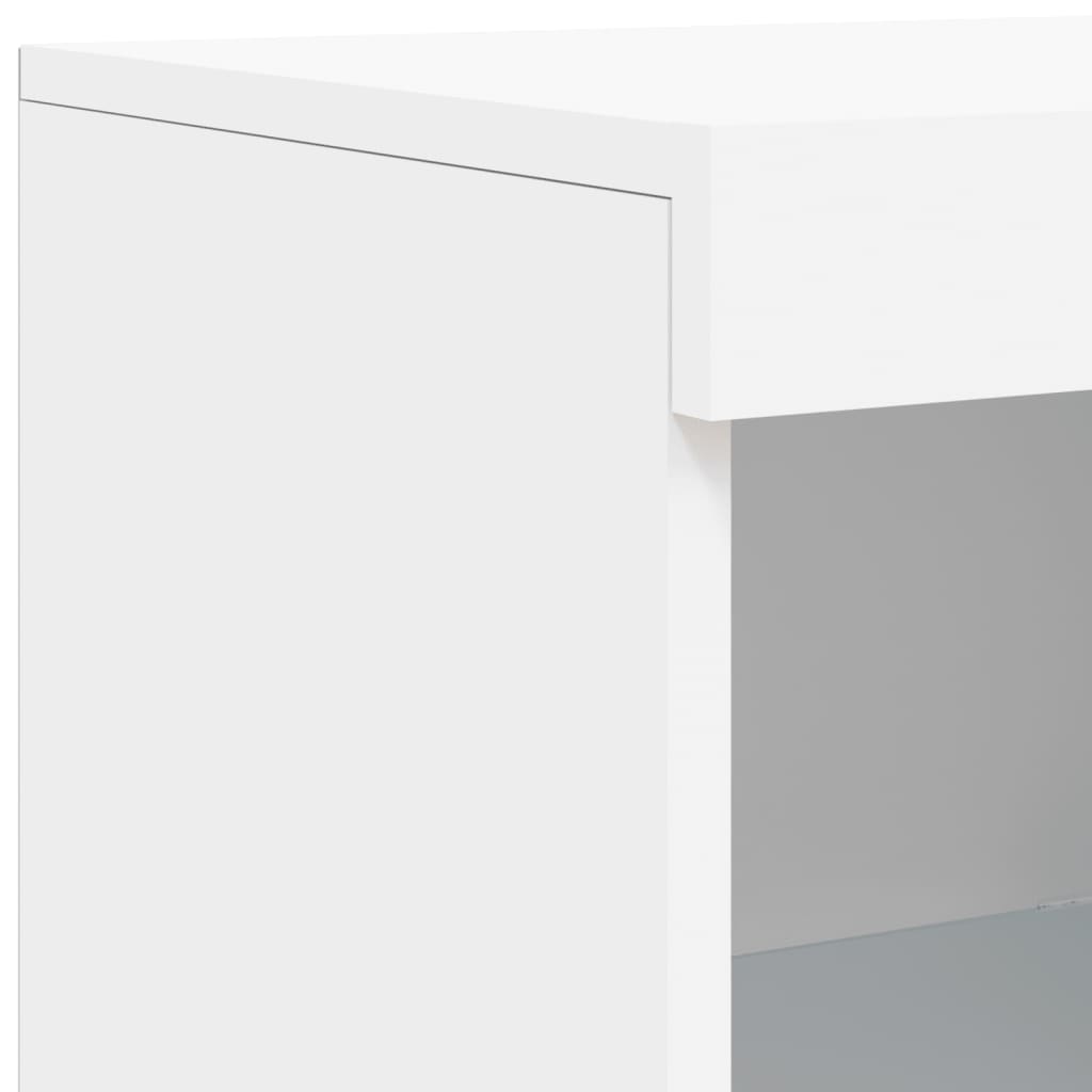 Dressoirs met LED-verlichting 3 st bewerkt hout wit is nu te koop bij PeponiXL, paradijselijk wonen!