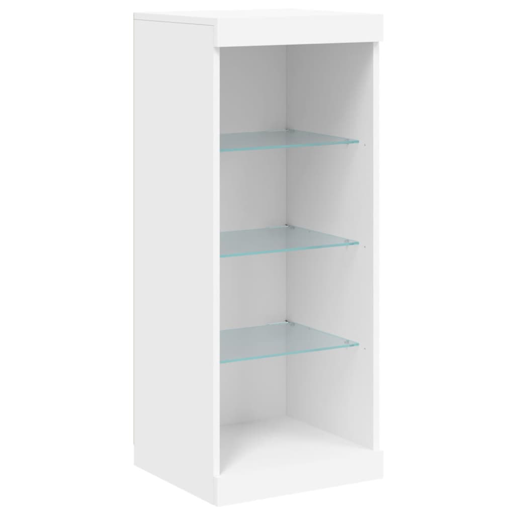 Dressoir met LED-verlichting 162x37x100 cm wit is nu te koop bij PeponiXL, paradijselijk wonen!
