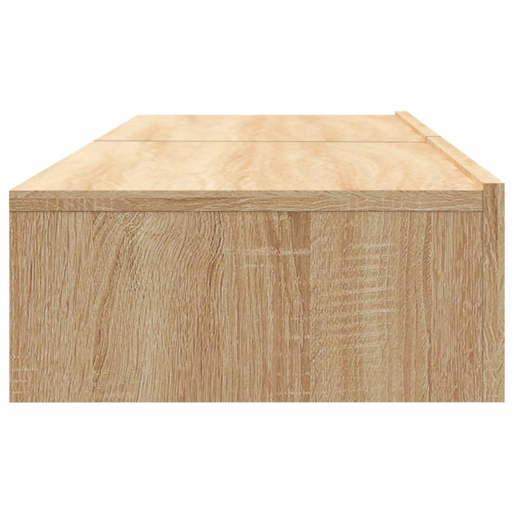 Tv-meubelen 2 st met LED-verlichting 60x35x15,5 cm sonoma eiken is nu te koop bij PeponiXL, paradijselijk wonen!