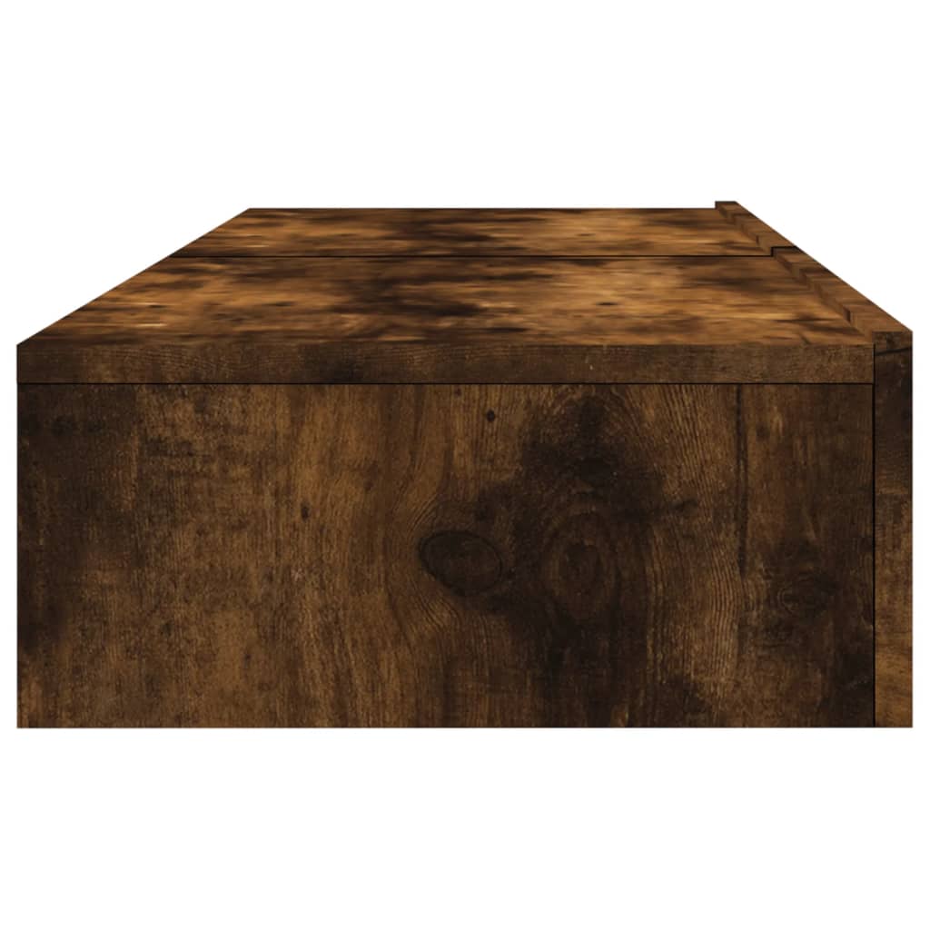 Tv-meubels 2 st met LED 60x35x15,5 cm gerookt eikenkleur is nu te koop bij PeponiXL, paradijselijk wonen!