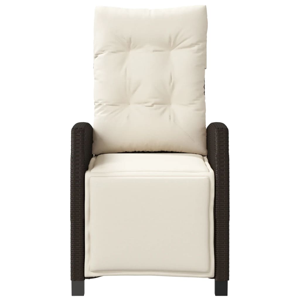 3-delige Bistroset met kussens poly rattan bruin is nu te koop bij PeponiXL, paradijselijk wonen!