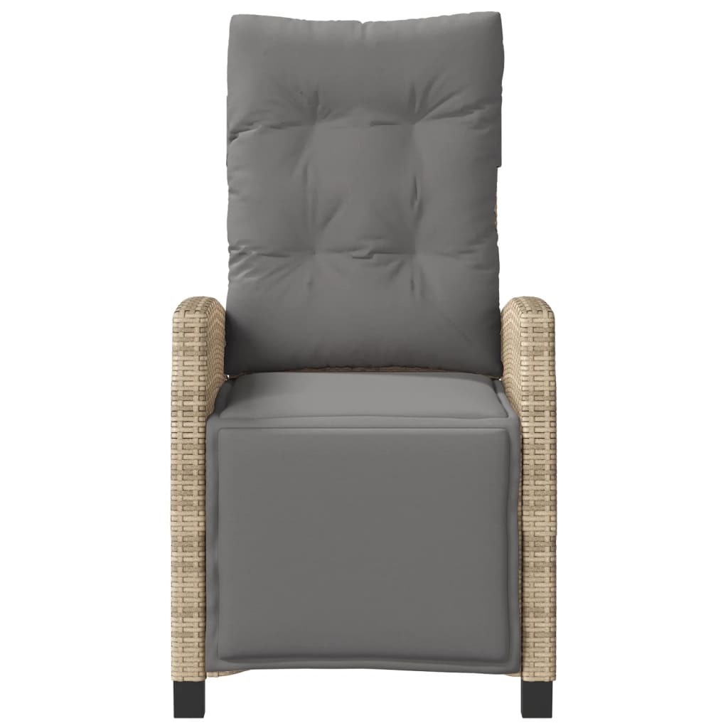 3-delige Bistroset met kussens poly rattan gemengd beige is nu te koop bij PeponiXL, paradijselijk wonen!