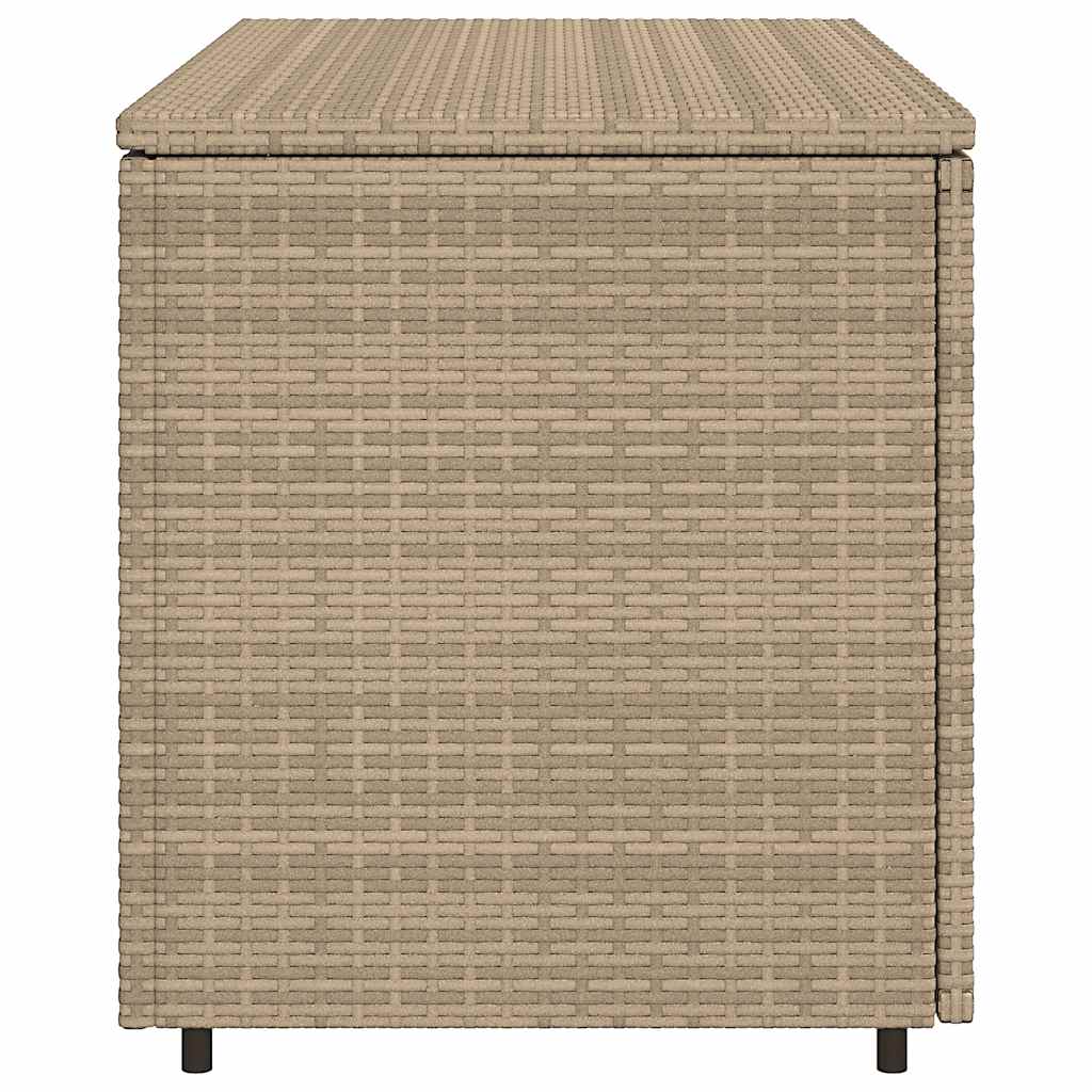 Tuinkast 110x55x60,5 cm poly rattan beige is nu te koop bij PeponiXL, paradijselijk wonen!